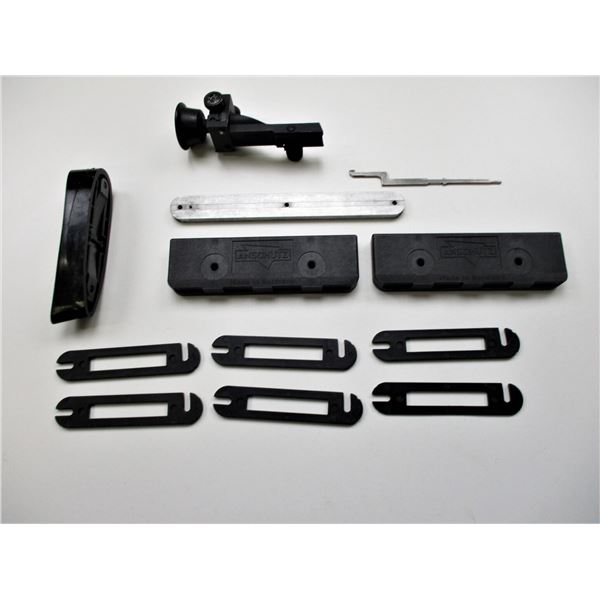 ASSORTED ANSCHUTZ .22 RIFLE PARTS