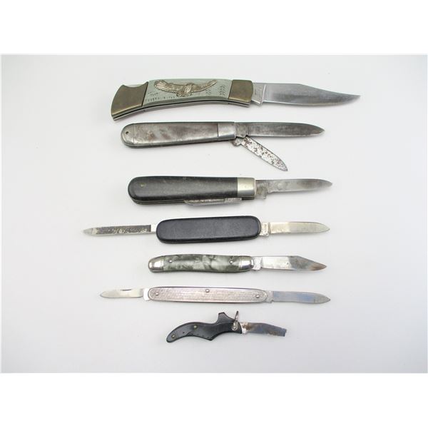 ASSORTED FOLDING KNIVES