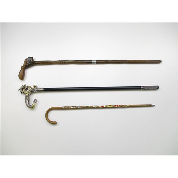 ASSORTED WALKING CANES