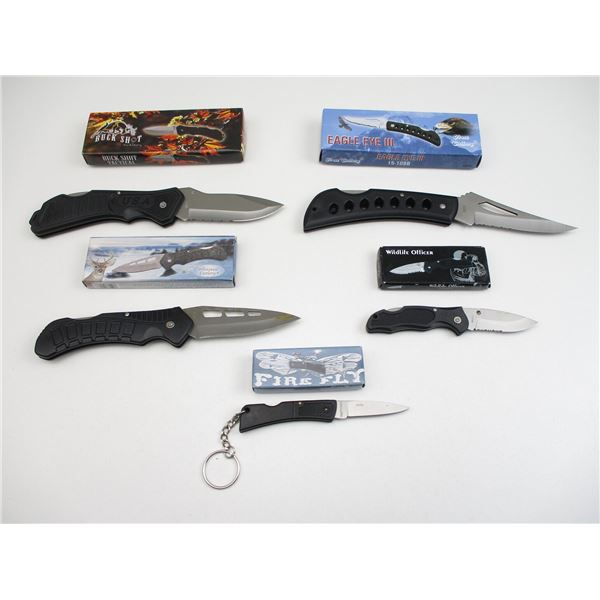ASSORTED FOLDING KNIVES
