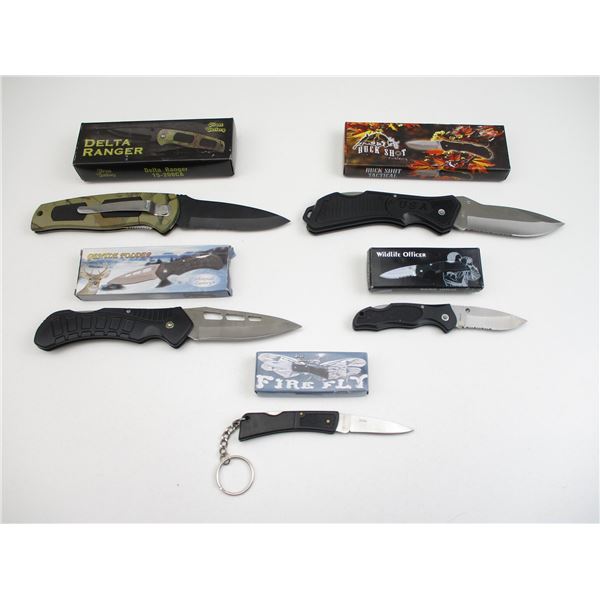 ASSORTED FOLDING KNIVES