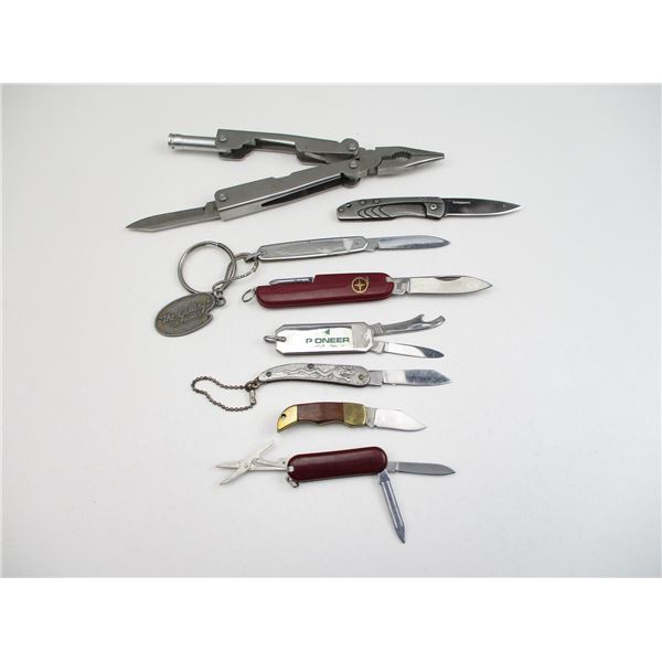 ASSORTED POCKET KNIVES