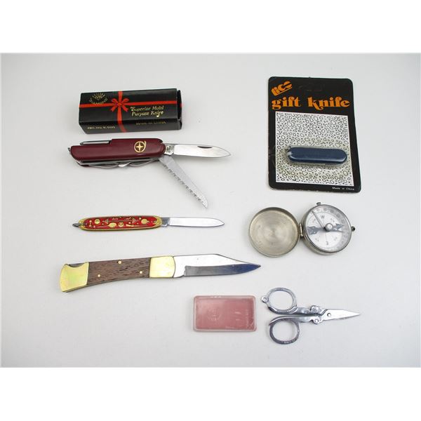 ASSORTED POCKET KNIVES ETC