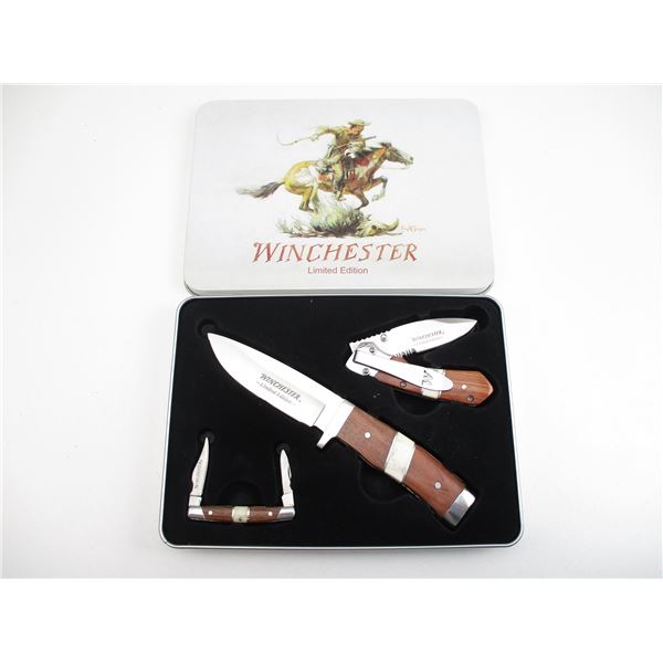 WINCHESTER COLLECTOR KNIFE SET