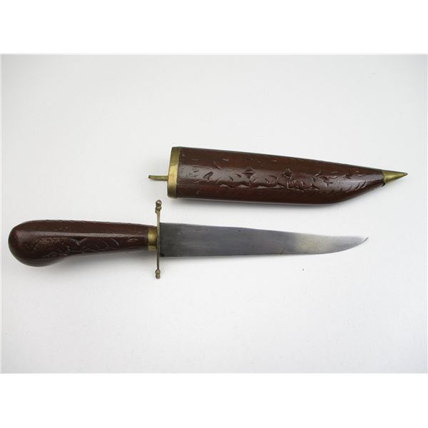 UNKNOWN STRAIGHT BLADE KNIFE