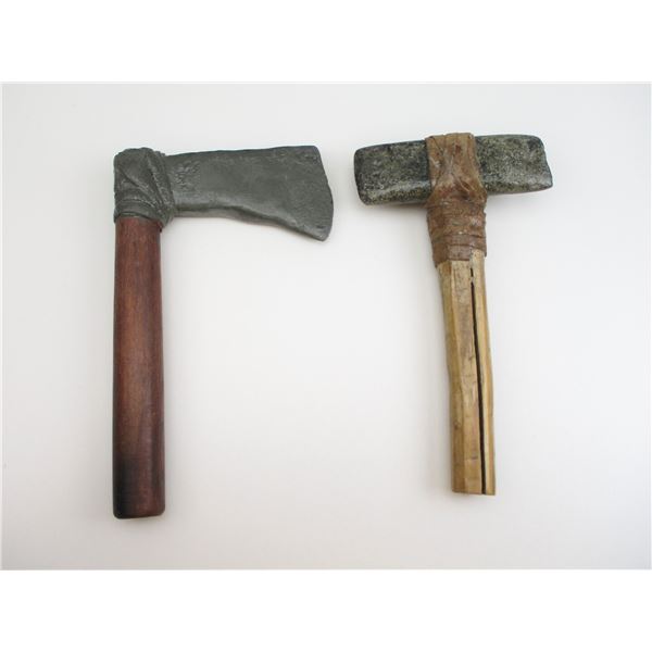 HOMEMADE STONE AXES