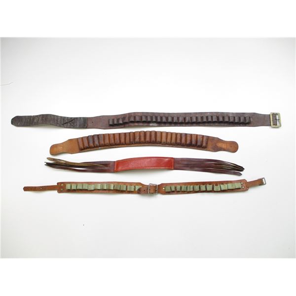 ASSORTED SHOTGUN STYLE AMMO BELTS