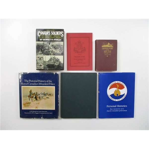 ASSORTED MILITARY BOOKS LOT