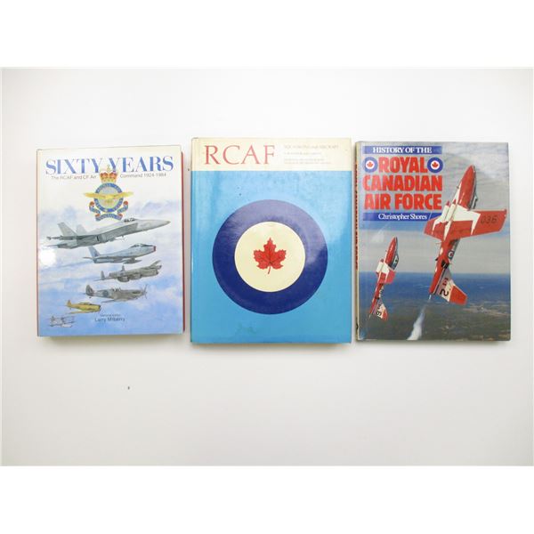 ROYAL CANADIAN AIR FORCE BOOKS LOT