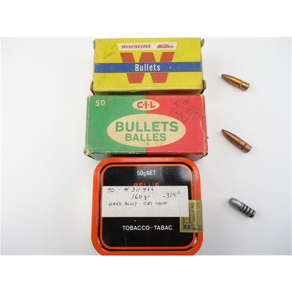 ASSORTED .303 CAL BULLETS LOT