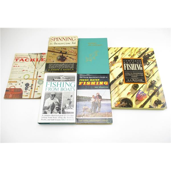 ASSORTED FISHING BOOKS LOT