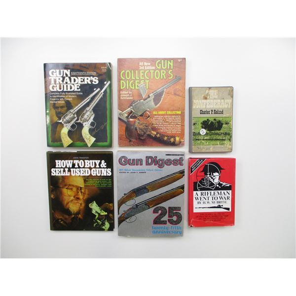 ASSORTED GUN BOOKS LOT