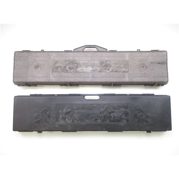 ASSORTED HARD RIFLE CASES LOT