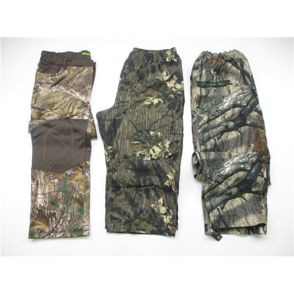 ASSORTED CAMO PANTS LOT