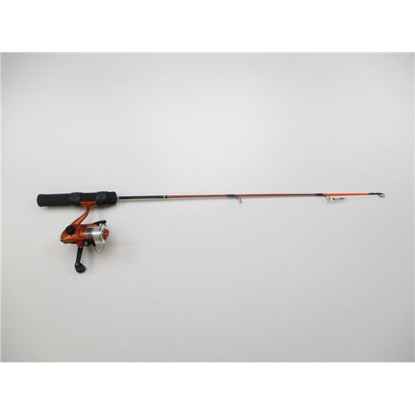 celsius ice fishing reel 2BB : Spinning Reels : Sports & Outdoors with an orange camo EVA handle Celsius C1 Combo 23" Ultra