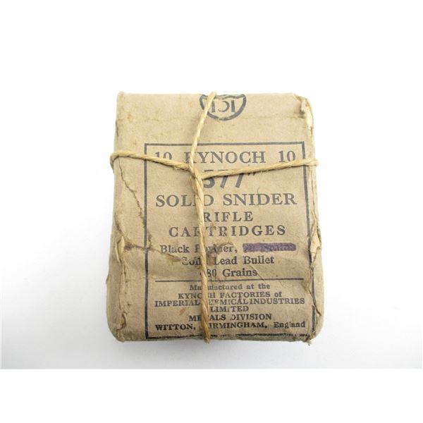 COLLECTIBLE KYNOCH .577 SNIDER AMMO