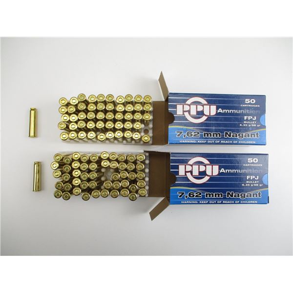 PPU 7.62 NAGANT AMMO