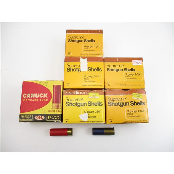 ASSORTED 12 GAUGE SHOTSHELLS LOT