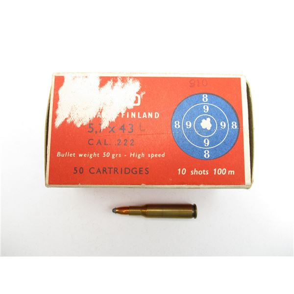 SAKO .222 REM AMMO