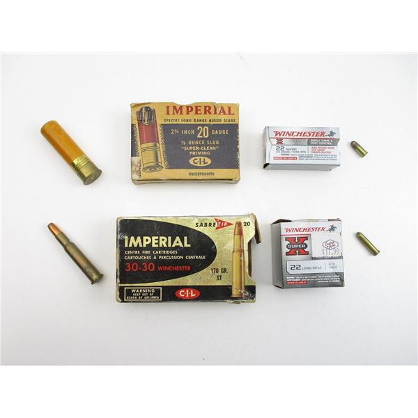 ASSORTED RIFLE AMMO LOT