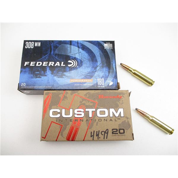 ASSORTED .308 WIN AMMO LOT