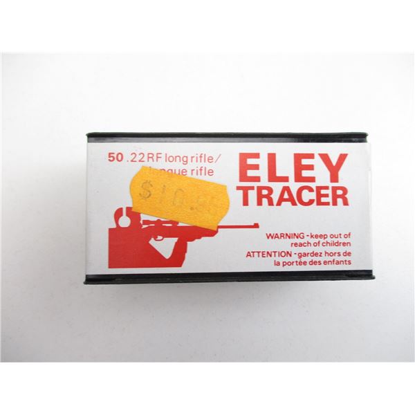 ELEY .22 LONG RIFLE TRACER AMMO