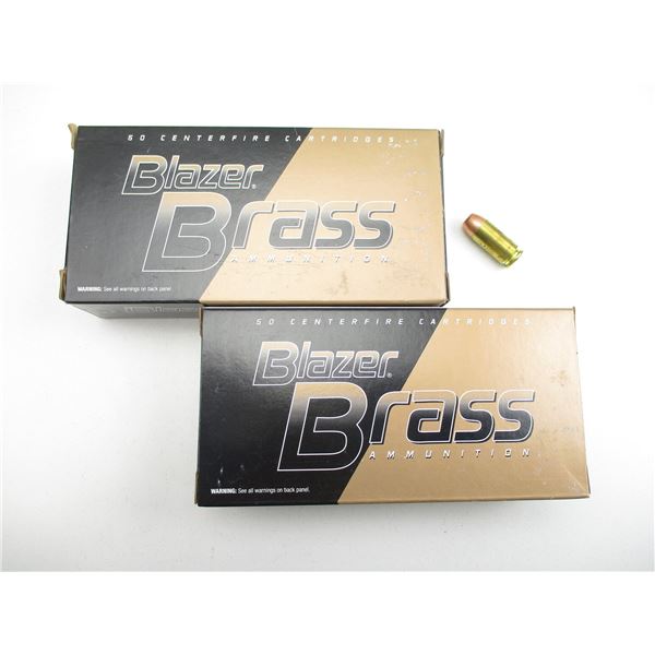 CCI BLAZER BRASS .40 S&W AMMO