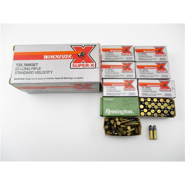 ASSORTED .22 LONG RIFLE AMMO