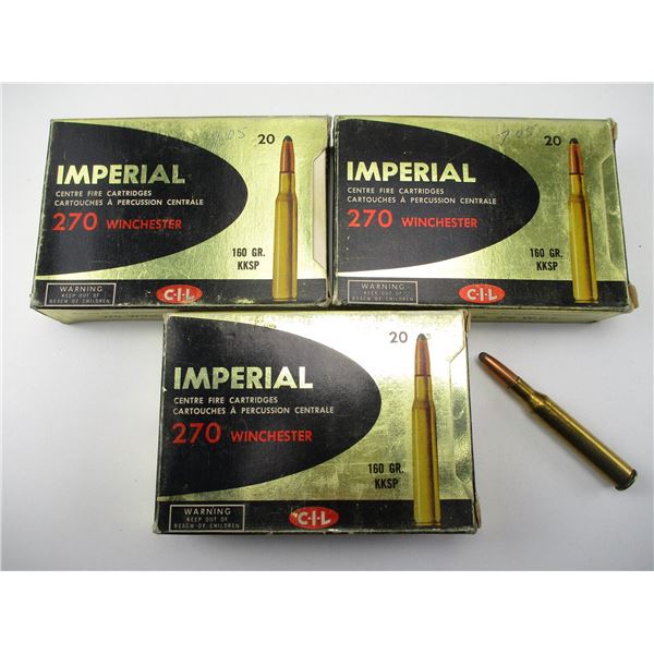 IMPERIAL .270 WIN AMMO