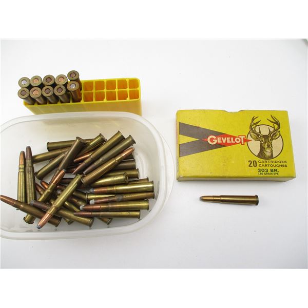 ASSORTED .303 BRITISH AMMO