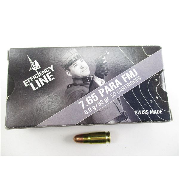 RUAG 7.65 PARABELLUM AMMO