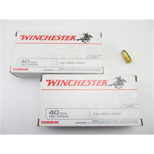 WINCHESTER .40 S&W AMMO