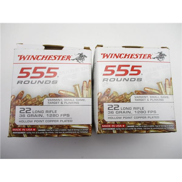 WINCHESTER .22 LONG RIFLE AMMO