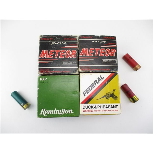ASSORTED 12 GAUGE SHOTSHELLS LOT