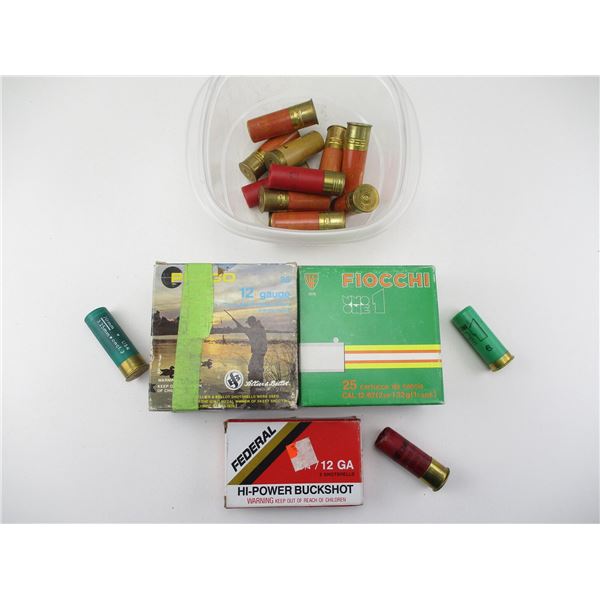 ASSORTED 12 GAUGE SHOTSHELLS LOT