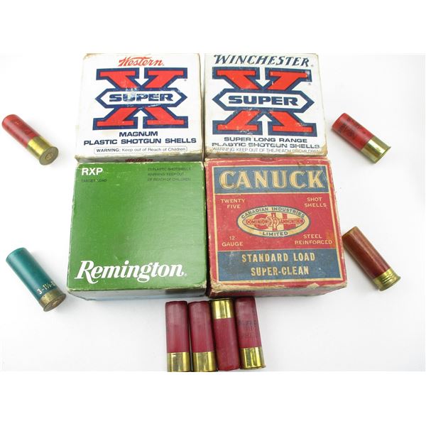 ASSORTED 12 GAUGE SHOTSHELLS LOT