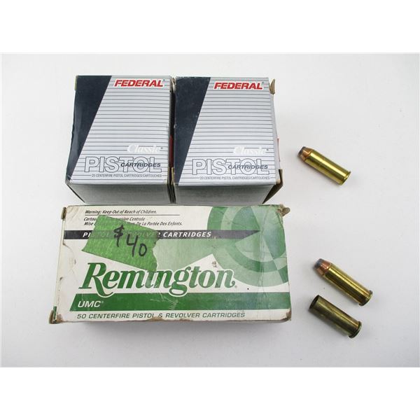 ASSORTED .44 REM MAG AMMO