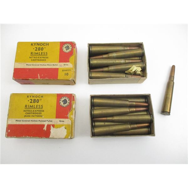 KYNOCH .280 ROSS AMMO