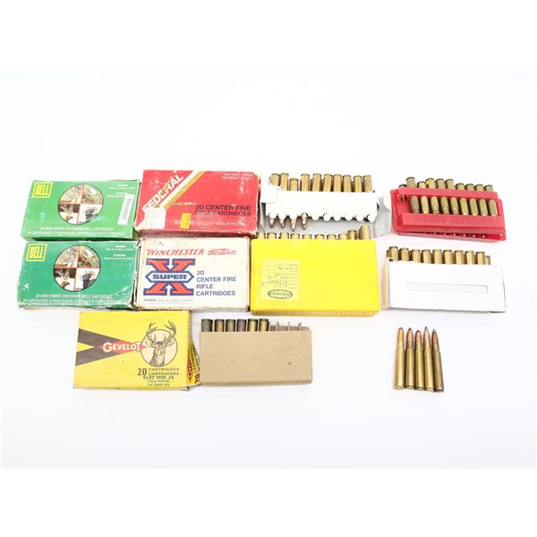 ASSORTED 8MM MAUSER AMMO