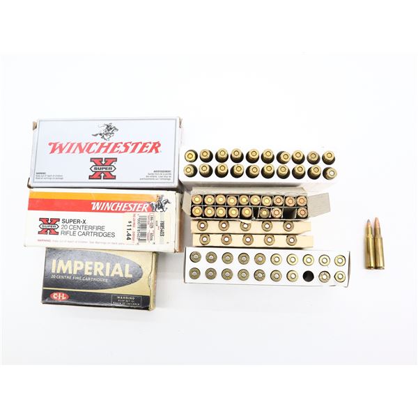 ASSORTED .222 REM AMMO