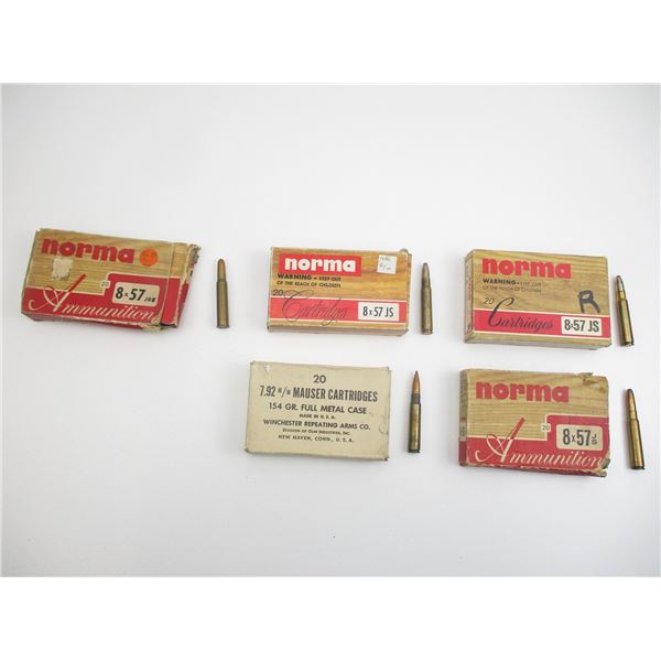 NORMA 8MM MAUSER AMMO