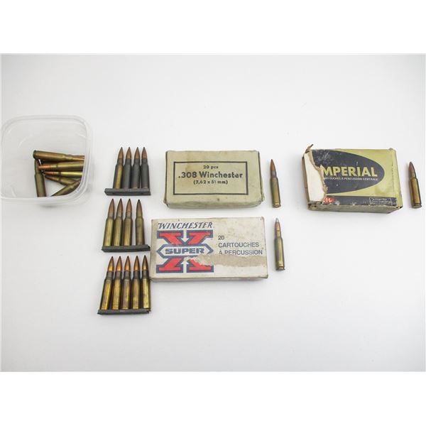 ASSORTED .308 WIN AMMO