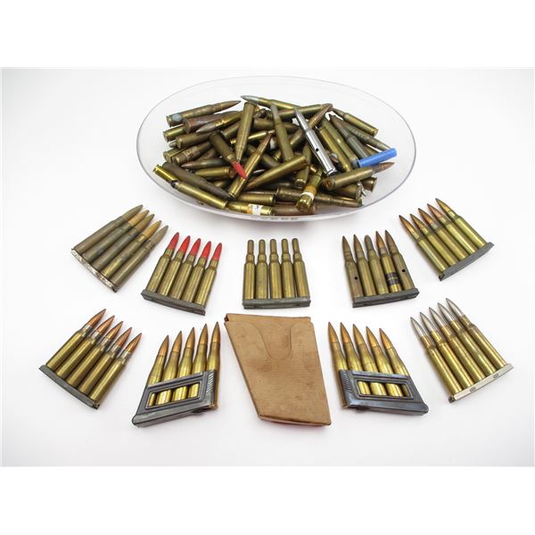 MILITARY ASSORTED RIFLE AMMO LOT