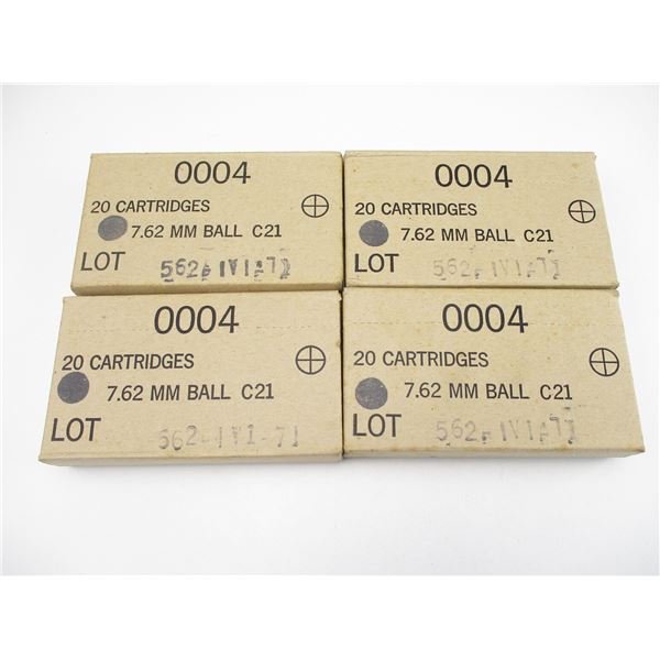 MILITARY CANADIAN IVI 7.62 NATO AMMO