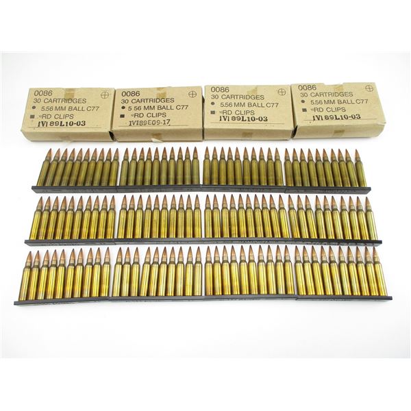 MILITARY CANADIAN IVI 5.56MM AMMO