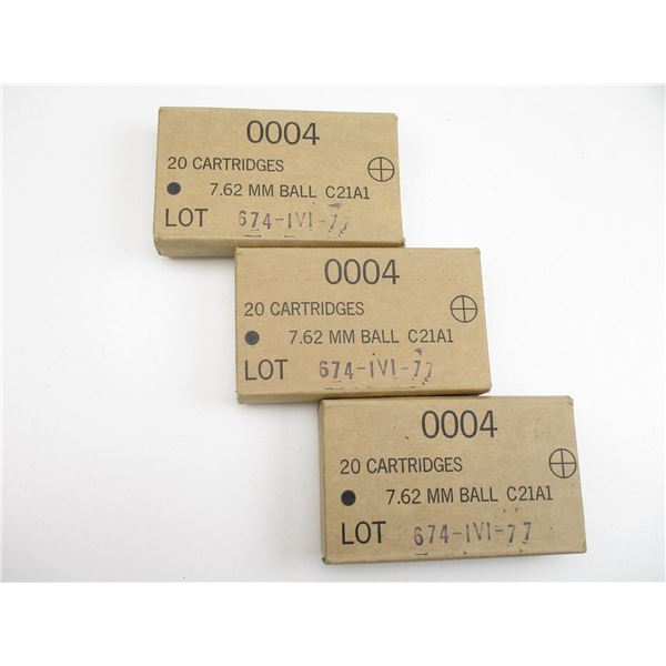 MILITARY CANADIAN 7.62 NATO AMMO