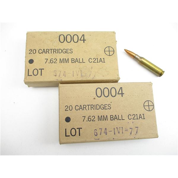 MILITARY CANADIAN 7.62 NATO AMMO