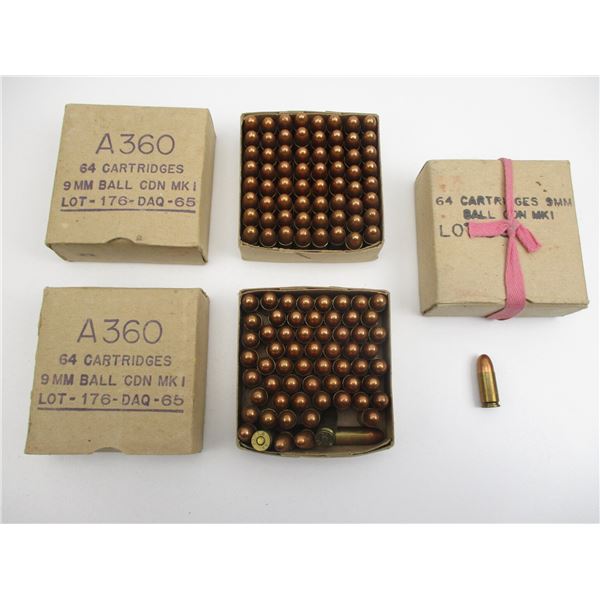 MILITARY CANADIAN 9MM AMMO