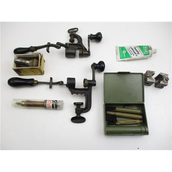 ASSORTED RELOADING, ETC. LOT