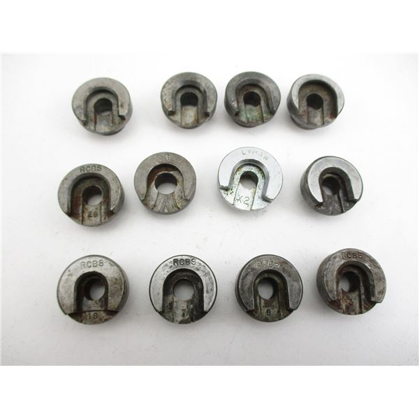 ASSORTED RCBS, ETC. SHELL HOLDERS LOT